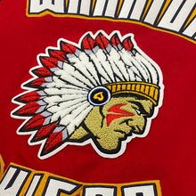 Load image into Gallery viewer, Heart Warrior Chiefs Varsity Jacket