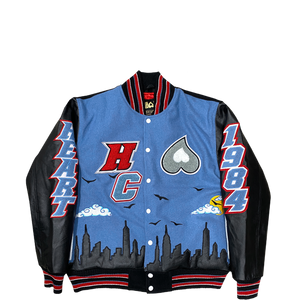 Heart GHOGH Varsity Jacket
