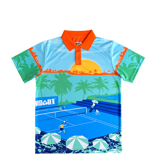 Heart Golden Set Polo Shirt