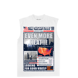 Heart News Cover Sleeveless T-Shirt