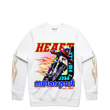 Load image into Gallery viewer, Heart Motorsport Speed Crewneck Sweater (ICEE Version)