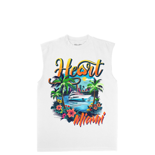 Heart MIA Sleeveless T-Shirt