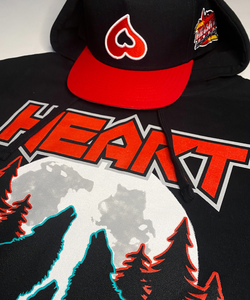 Heart Howling Wolves Hoody