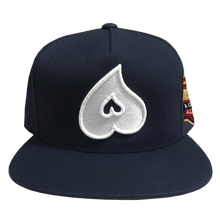 Load image into Gallery viewer, Heart Snapback W/ Side Patch