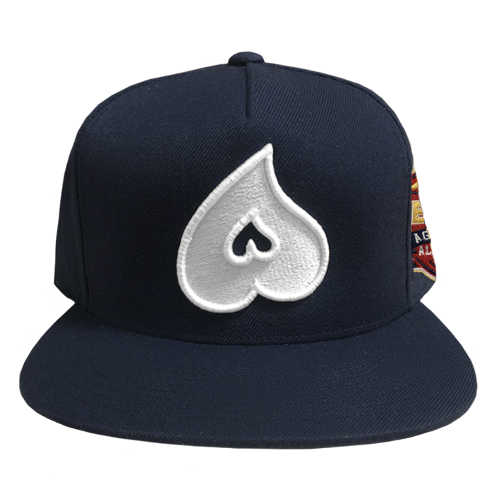 Heart Snapback W/ Side Patch
