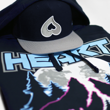 Load image into Gallery viewer, Heart Howling Wolves Hoody